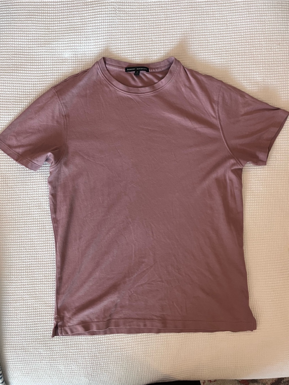 Robert Barakett Coral Pima Cotton Crewneck Tee